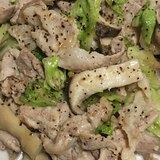 豚肉とキャベツの中華炒め